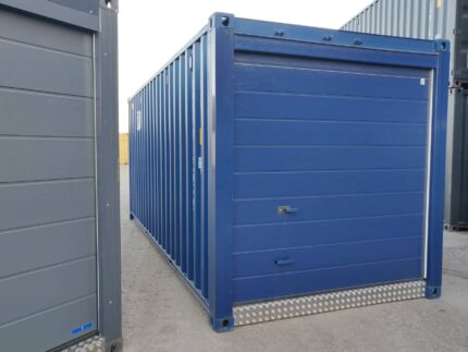 Nuevos contenedor garaje/20′ (6 metros)/Estándar de 20'DC/Contenedor de almacenamiento 20DC MIIU8722029 – TALLIN Azul